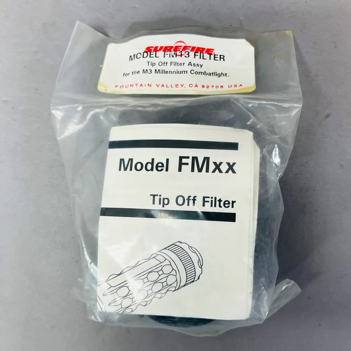 SureFire Model F13 Filter - Dart Gun Parts